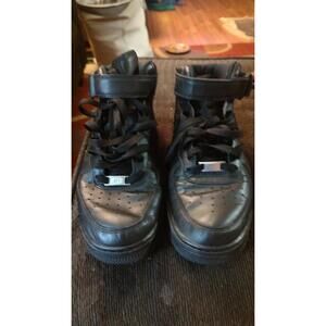 Nike Air Force 1 High Top Sneakers - Classic Black